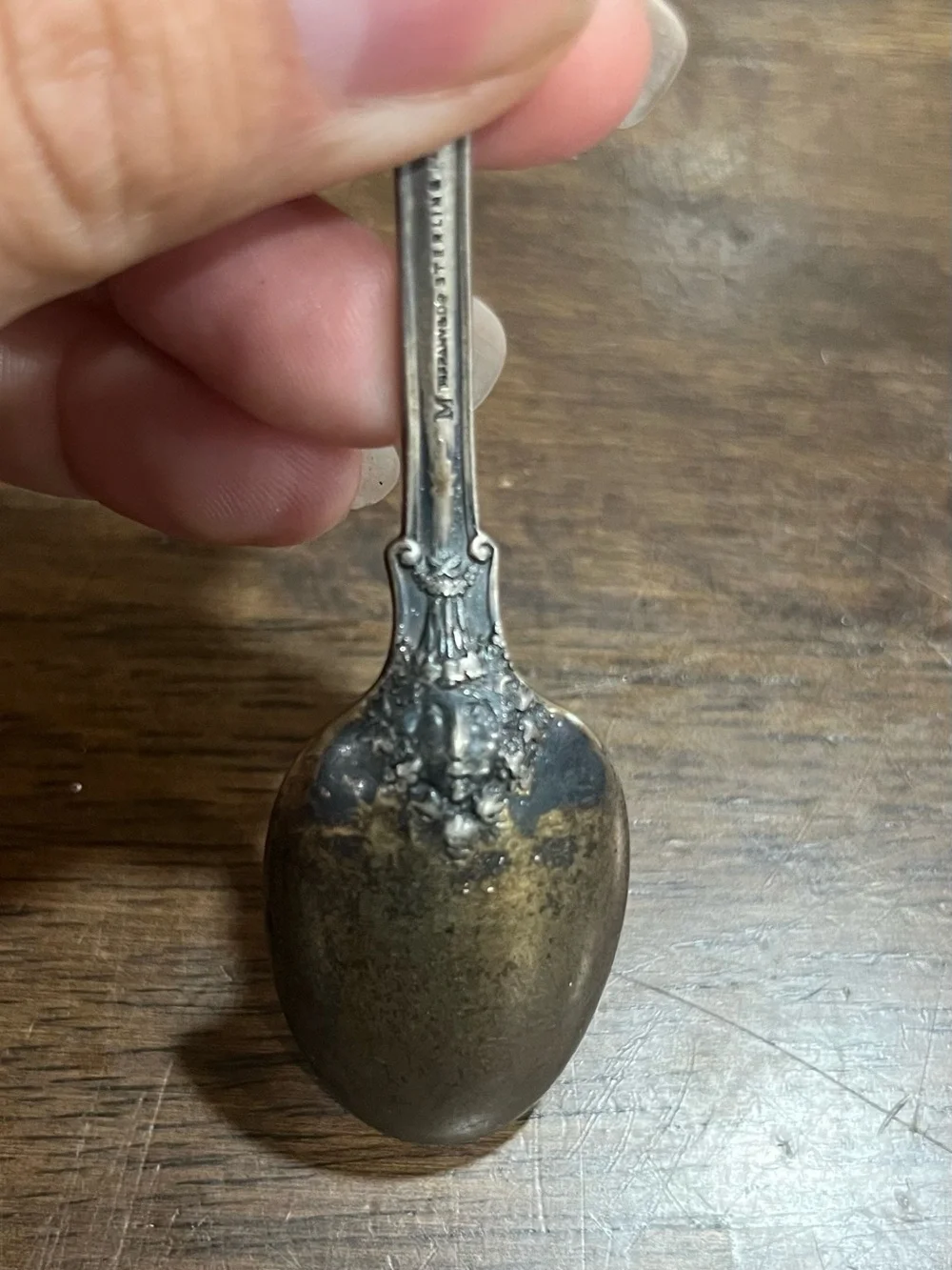 Tiffany and Co Olympian Pattern Sterling Silver Tea Spoon 6